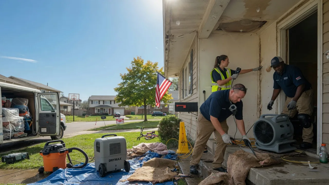 Water Damage Restoration in D Hanis, TX near me